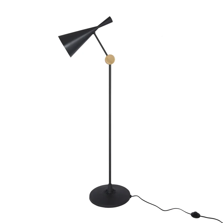 Beat Floor lamp from Tom Dixon in black