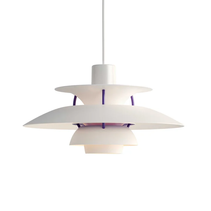 The Louis Poulsen - PH 5 Mini Pendant Lamp in White