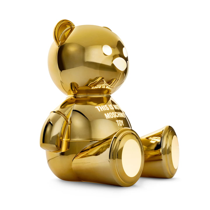 The Toy Moschino teddy bear table lamp in gold