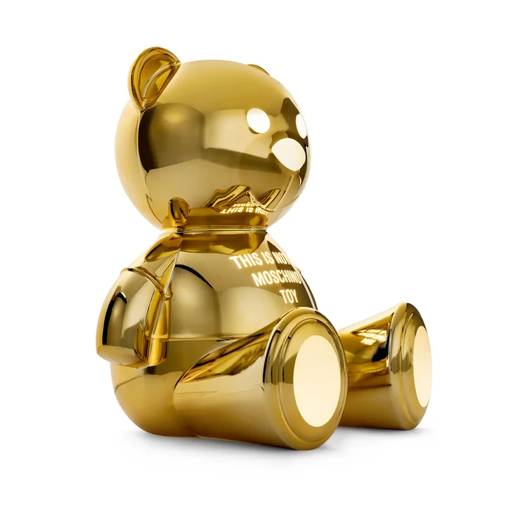 The Toy Moschino teddy bear table lamp in gold