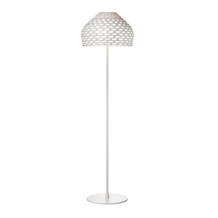 The Tatou floor lamp from Flos in white