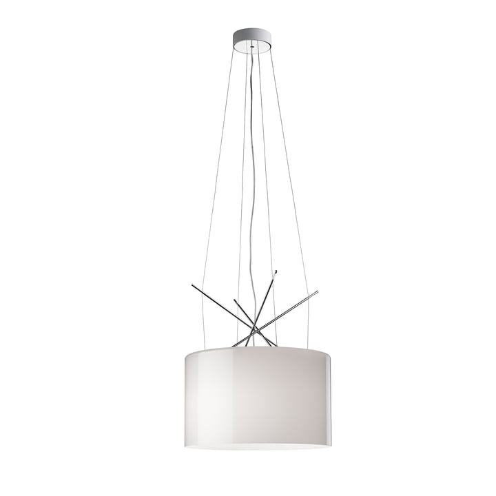 The Ray pendant light from Flos , glass