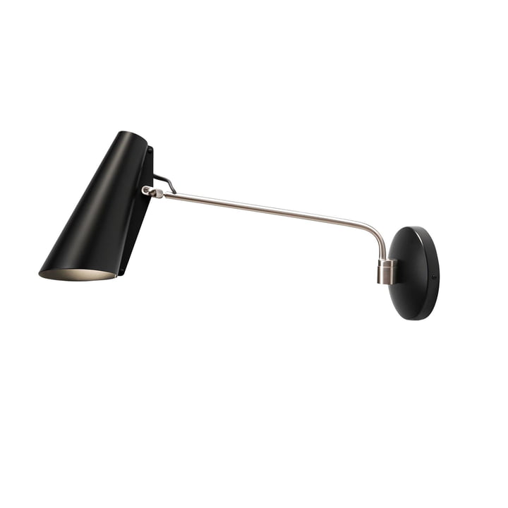 The Birdy Wall light long from Northern in black / metallic