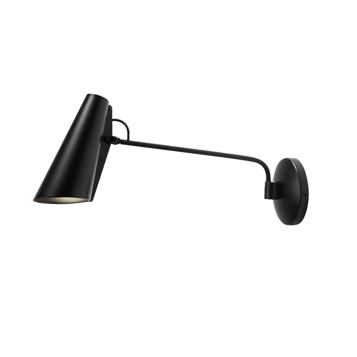 The Birdy Wall lamp long from Northern in black