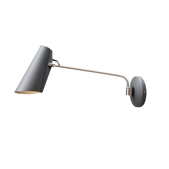 The Birdy Wall light long from Northern in grey / metallic