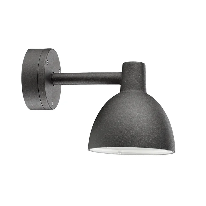 Toldbod 155 Wall lamp from Louis Poulsen in black