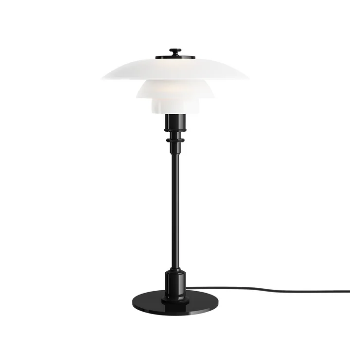 PH 2/1 table lamp from Louis Poulsen in black metallized