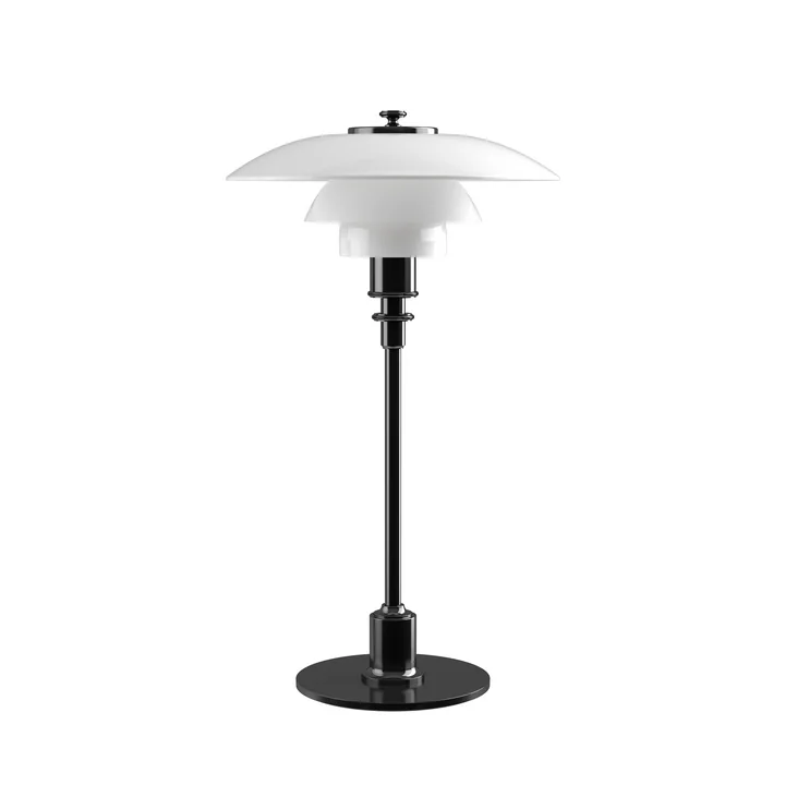 PH 2/1 table lamp from Louis Poulsen in black metallized
