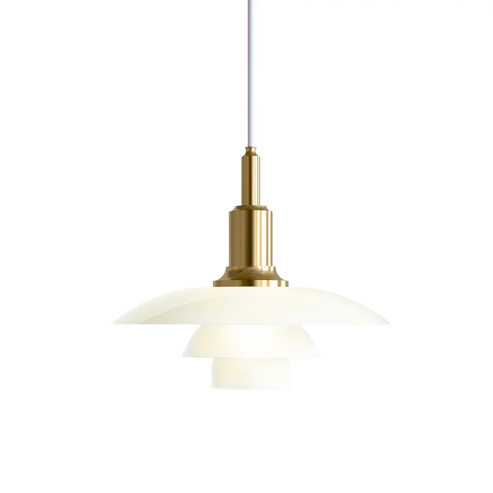PH 3/2 pendant lamp by Louis Poulsen in brass