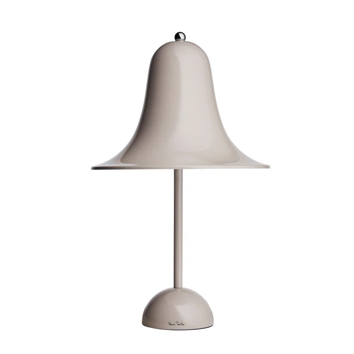 The Pantop table lamp from Verpan in sand