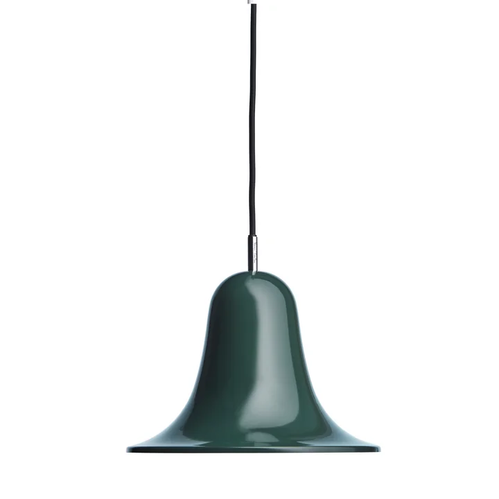 The Pantop pendant lamp from Verpan in dark green