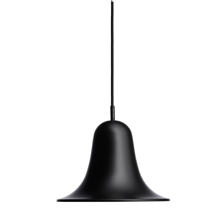 The Pantop pendant lamp from Verpan in black matt