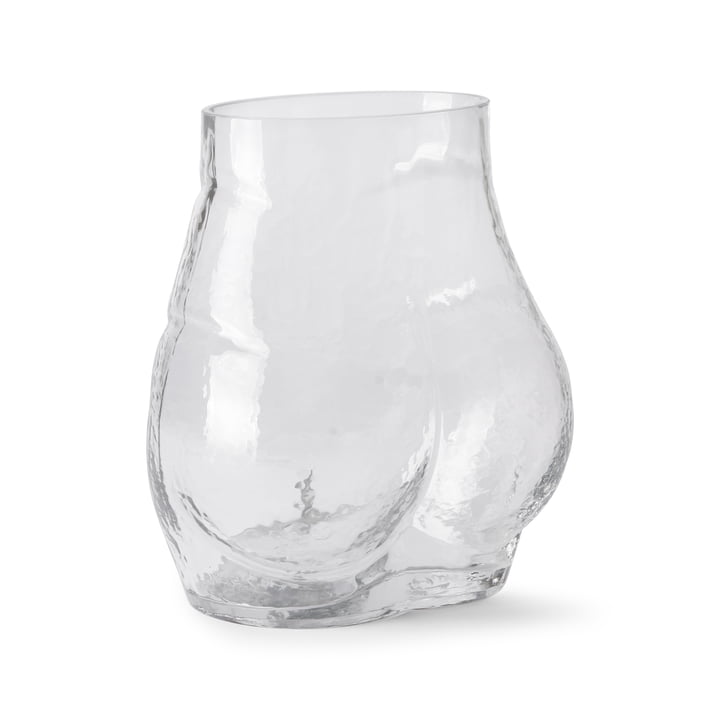 Bum Vase, clear from HKliving