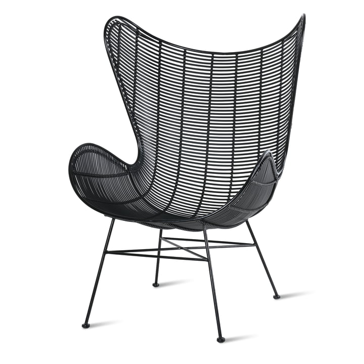 Egg Chair Outdoor, black from HKliving