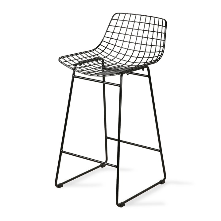 Wire Bar chair, black by HKliving