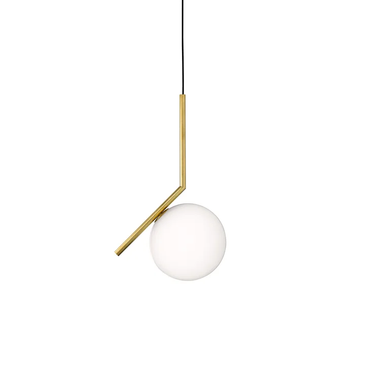 Flos - IC S1 BRO pendant light, brushed brass