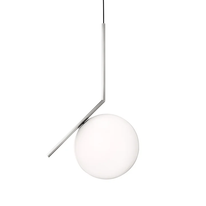 Flos - IC S2 BRO pendant light, chrome