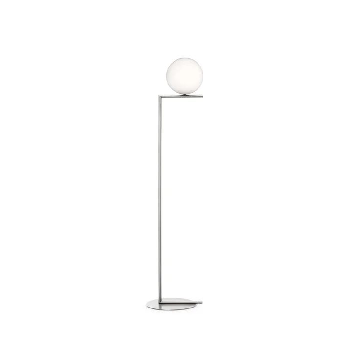 IC F1 BRO floor lamp from Flos in chrome