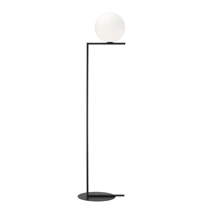 IC F2 BRO floor lamp from Flos in black