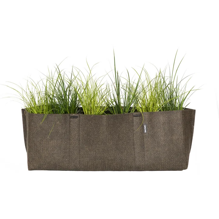 Window Box plant bag humus 25 l, brown from Bacsac