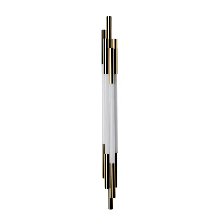 The Org LED wall lamp 1050 by DCW in gold