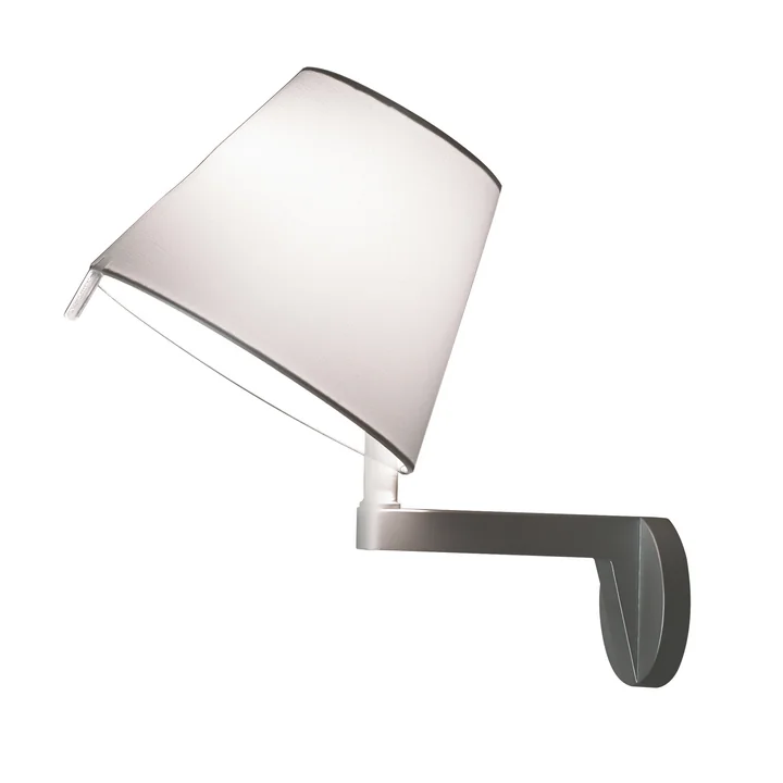 The Melampo Parete from Artemide in aluminium grey