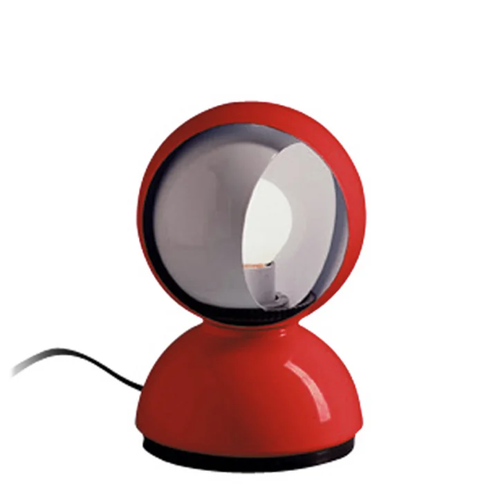 Eclisse Table lamp from Artemide in red