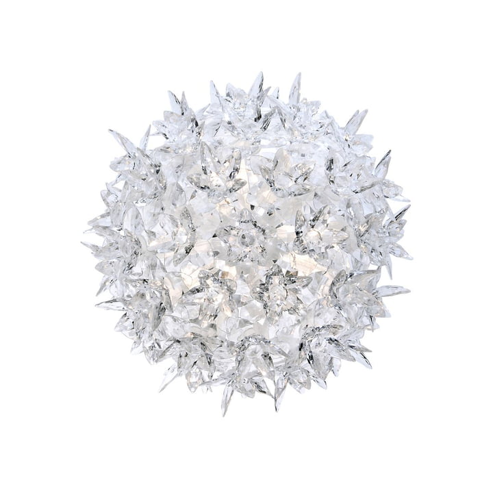 Bloom CW2 Wall light small from Kartell in crystal clear