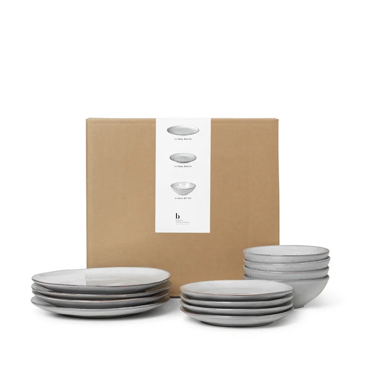 Nordic Sand Tableware Dinner -set from Broste Copenhagen