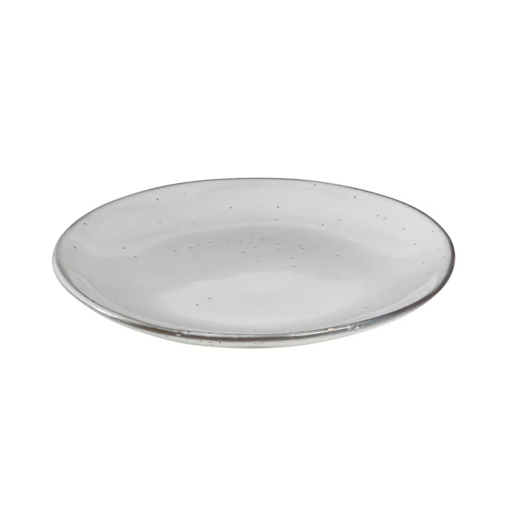 Nordic Sand Dessert plate Ø 20 x H 2.2 cm from Broste Copenhagen