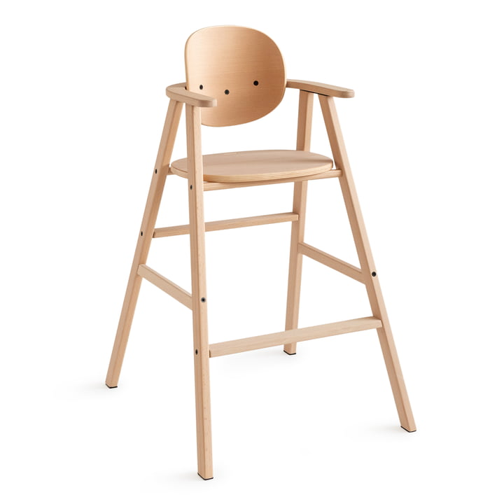 Growing Green Kids chair from Nobodinoz in beech wood