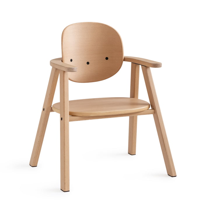 Growing Green Nobodinoz children's chair in beech