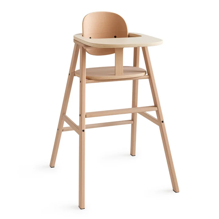 Growing Green Kids chair with tray by Nobodinoz