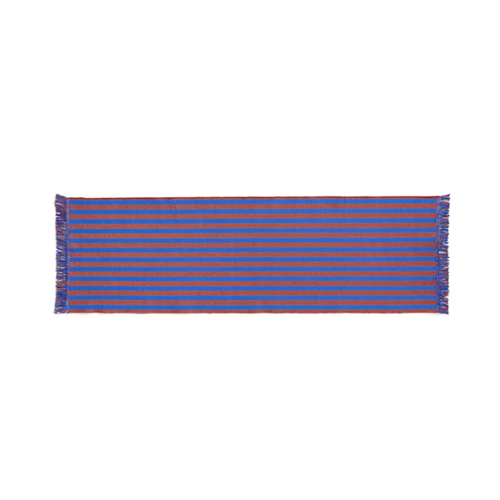 Stripes Carpet runner, 60 x 200 cm, cacao sky from HAY