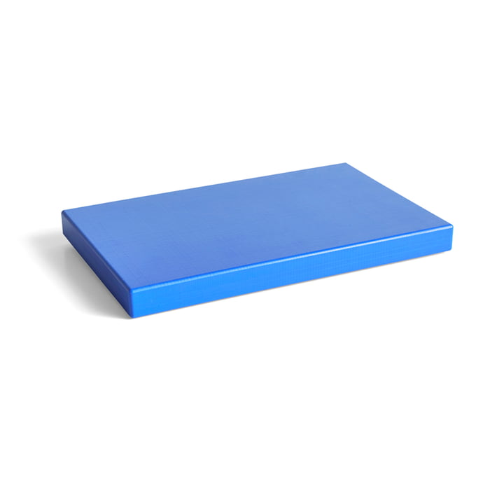 Rectangular cutting board L, blue from Hay