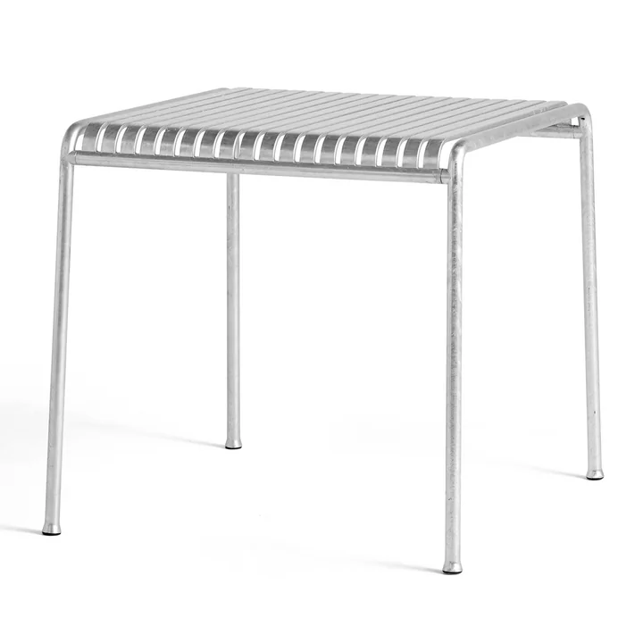 Palissade Table, 8 2. 5 x 90 cm, hot galvanised by HAY