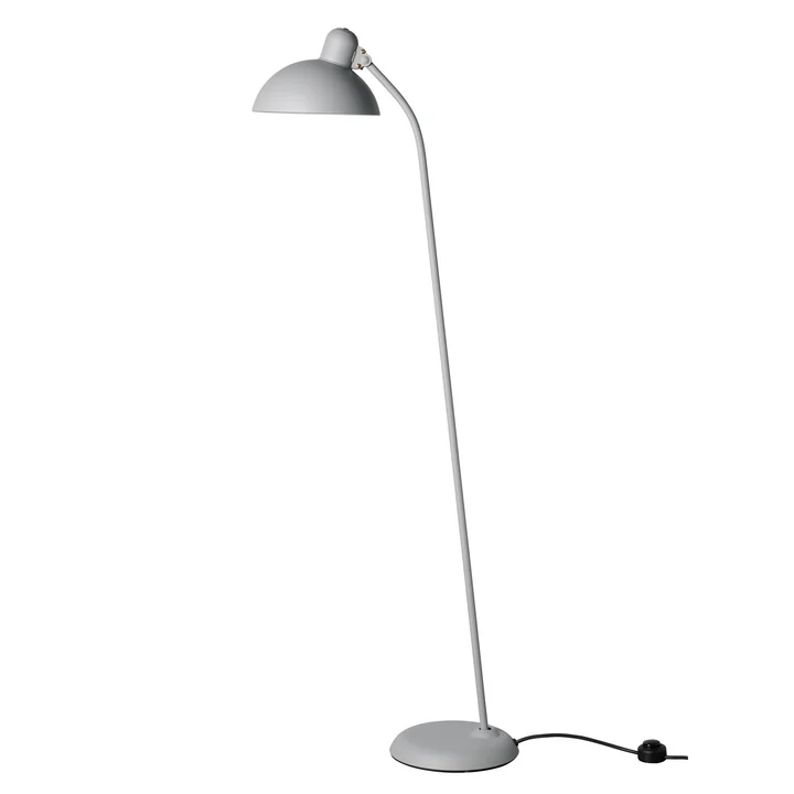 KAISER idell 6556-F floor lamp from Fritz Hansen in easy grey