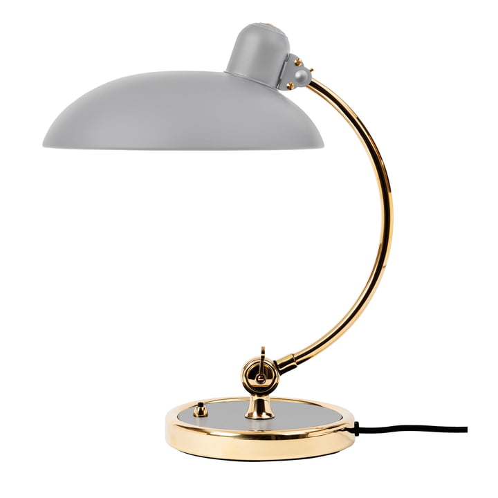 KAISER idell 6631 -T Luxus table lamp from Fritz Hansen in easy grey