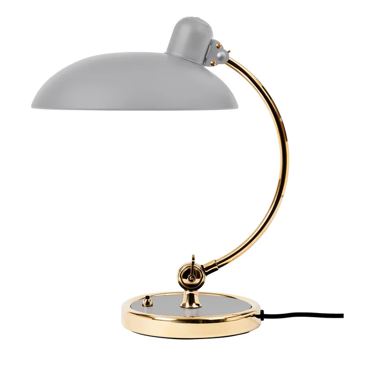 KAISER idell 6631 -T Luxus Table lamp from Fritz Hansen in easy gray