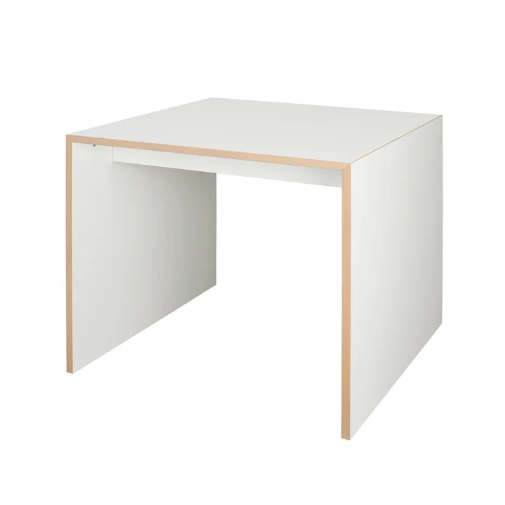 freistell Table 80 x 80 cm from Tojo in white