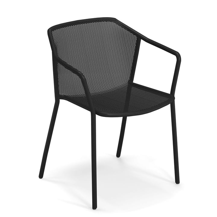 The Darwin armchair from Emu in black