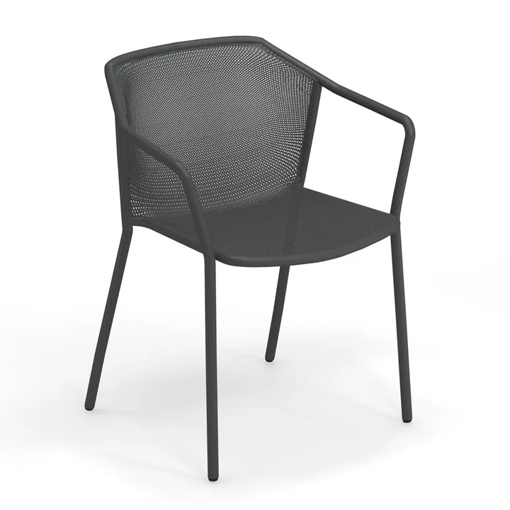 The Darwin armchair from Emu in antique iron
