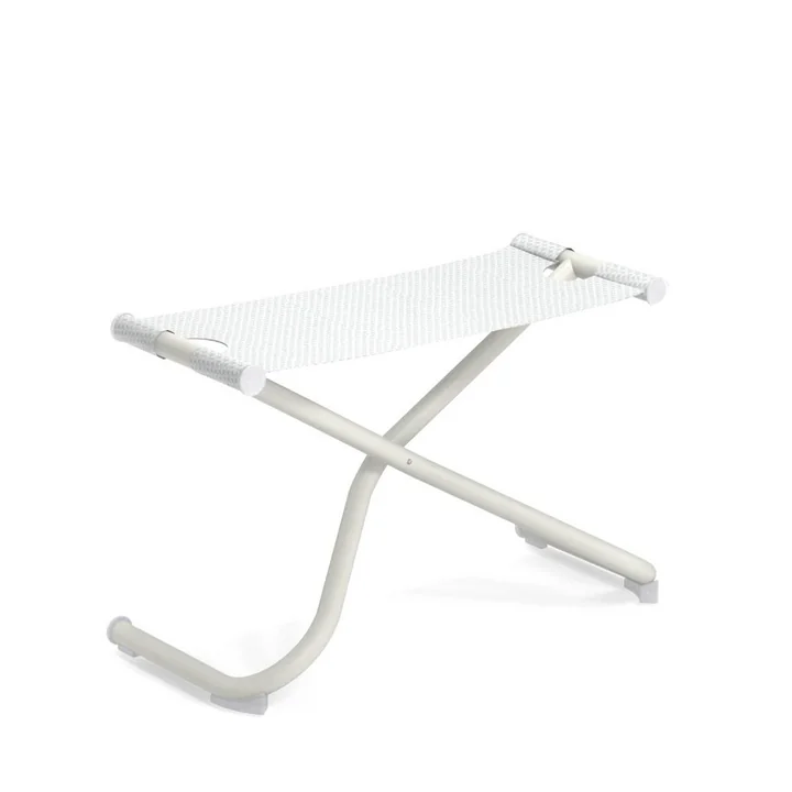 The Snooze Seat pouf from Emu in white / white