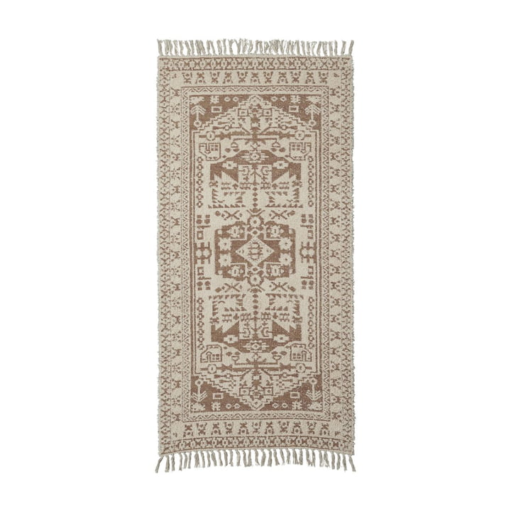 The Wowe carpet runner from House Doctor in beige, 200 x 90 cm