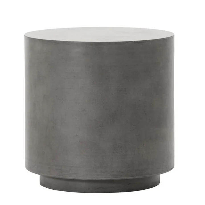 The Out concrete side table from House Doctor in grey, H 50 cm