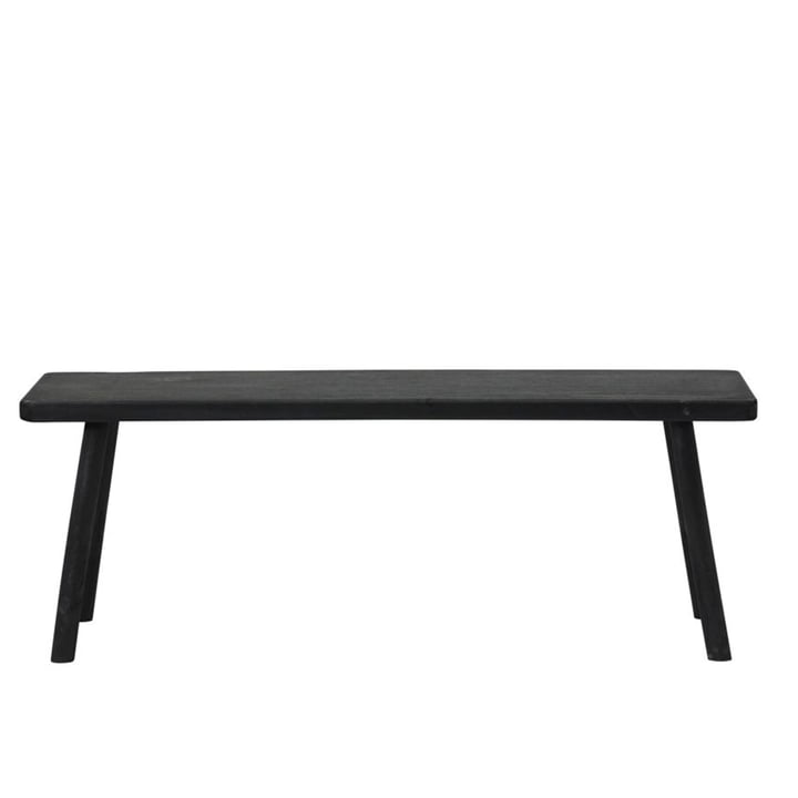 The Nadi bench from House Doctor in black, length 120 cm