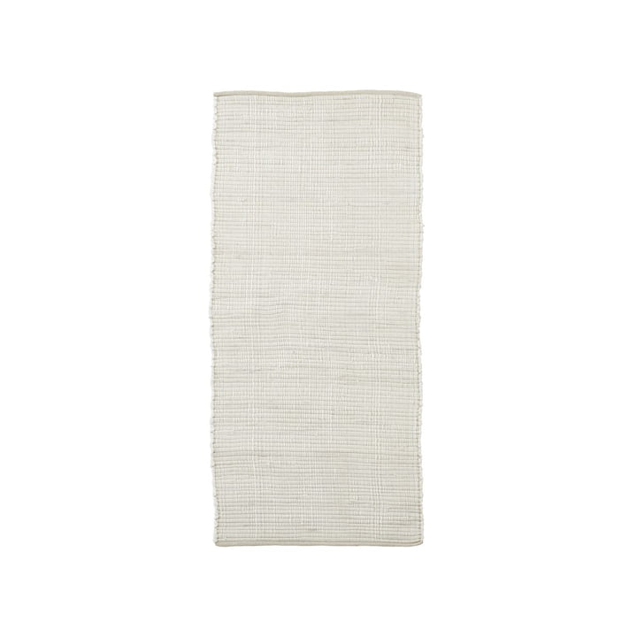 The Chindi carpet runner from House Doctor in white, 160 x 70 cm