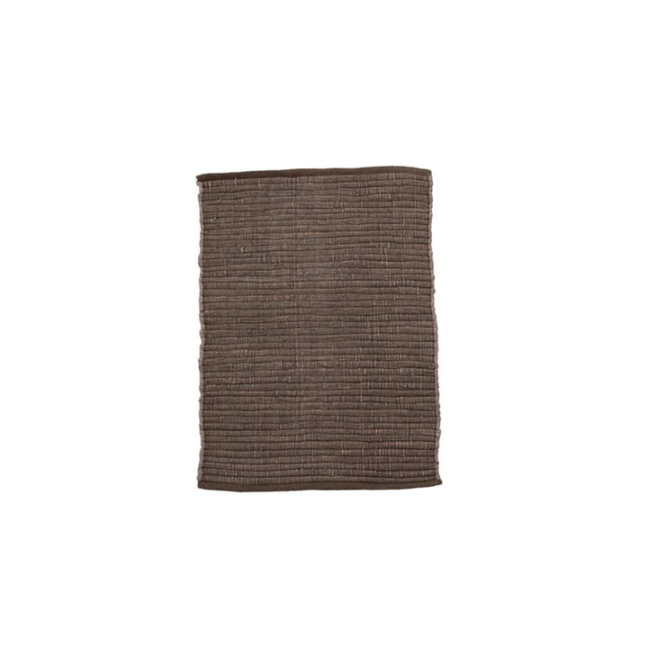 The Chindi carpet from House Doctor in brown, 90 x 60 cm