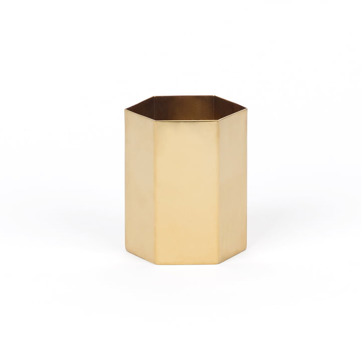 Hex Pen holder, copper from Doiy