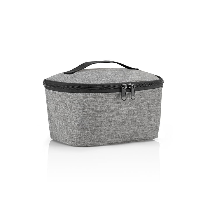 The coolerbag pocket S from reisenthel in twist silver